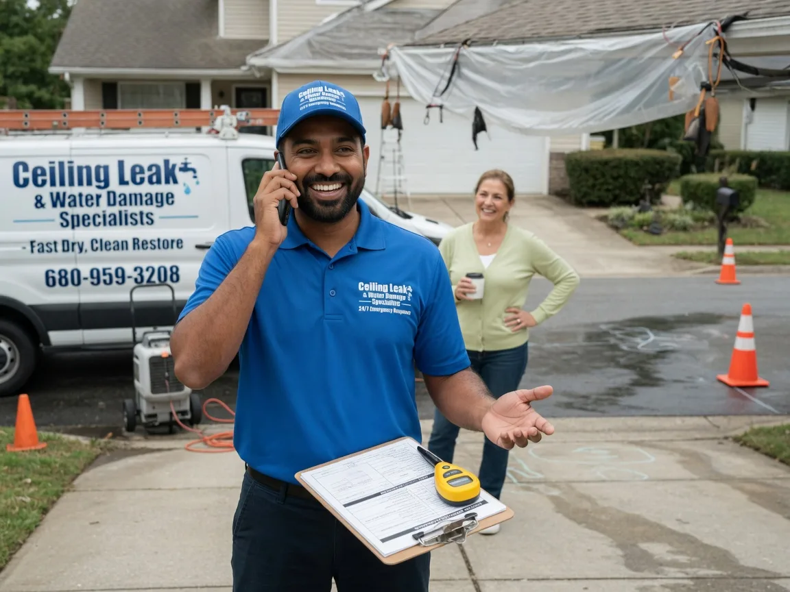Ceiling Leak Cleanup Hendersonville, TN FAQs