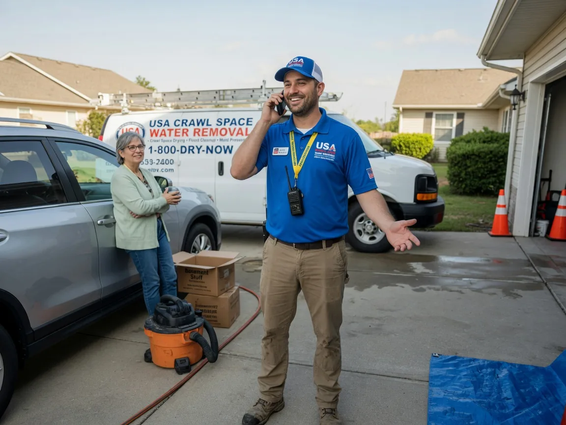 Crawl Space Water Removal Hendersonville, TN FAQs